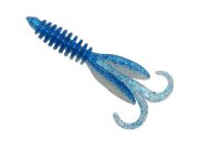 Силиконовая приманка "Gene Larew" BHD019-15 "BABY HOODADDY" 3'' BLUE SAPPHIRE/PEARL SILVER