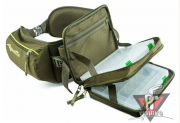 ПР-04ГР пояс разгрузочный с коробокой fisherbox, цвет green river