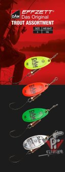 Набор блесен DAM Effzett Trout Assortment (Форель)