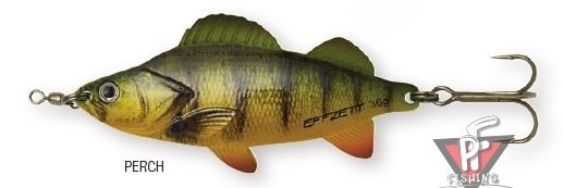 Блесна DAM Effzett Perch Spoon 17гр - Perch