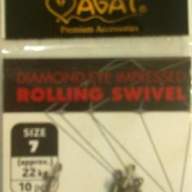 Вертлюжок AGAT Rolling swivel (AG-1001)- №8- 10шт.уп. 