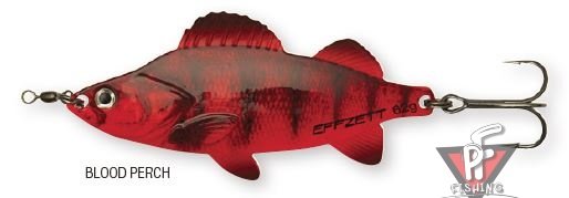 Блесна DAM Effzett Perch Spoon 17гр - Blood Perch