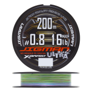 Шнур плетеный YGK X-Braid Jigman Ultra X8 #0,8 0,148мм 200м (5color)
