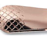 Блесна колеблющаяся DAM Effzett Twin 45гр - Copper/Copper    