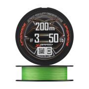 Шнур плетеный YGK X-Braid Upgrade PE X8 #3 0,286мм 200м (green)