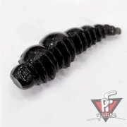 Зимние приманки Boroda Baits Larva, черный, сыр