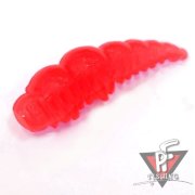 Зимние приманки Boroda Baits Larva, огненно-красный, сыр