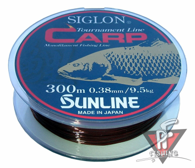 Монолеска SUNLINE SIGLON CARP 300m #3,0/0.3 mm/6,2 kg