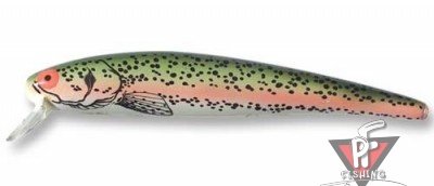"Bomber"  B25A XRT "Long A" (11,4см, 20гр, 12-15ft) Rainbow Trout