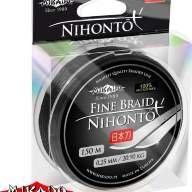 Плетеный шнур Mikado Nihonto Fine Braid 0,12 black (150 м)