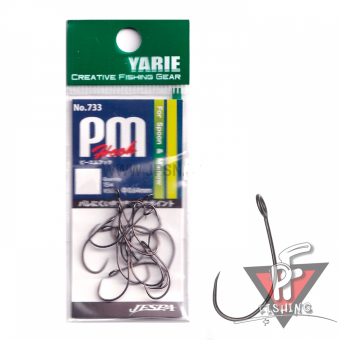 Крючки одинарные Yarie №733 PM Hook, #6