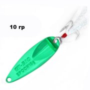 Блесна GT-BIO Japanese Clogs II 10гр., зеленый GT-32T