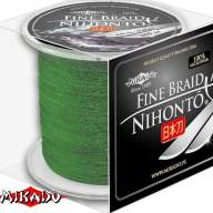 Плетеный шнур Mikado Nihonto Fine Braid 0,14 green (300 м)