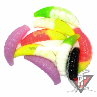 Силиконовые приманки Cool Place Maggot Stretch, микс, сыр