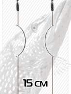 Поводок Контакт-Tитановый Light-(15cm,20LB)             