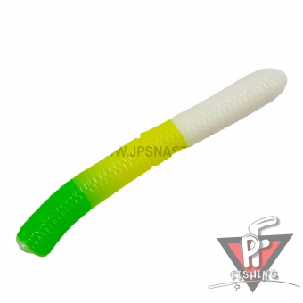 Силиконовые приманки Cool Place Buk, белый/шартрез/зеленый, сыр