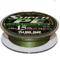 Шнур плетеный Sunline Super PE 150m - #4.0/40lb (темно-зеленый)