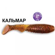 Силиконовая приманка Crazy Fish Dainty 3.3 25-85-32-6 кальмар цв. dark beer (темное пиво)