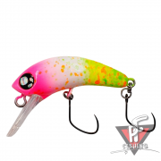 Воблер ROB Barbie Mama SS, 2.8 г, #03 DonChakuDon (Uchoten Oricolor)