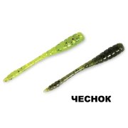 Силиконовая приманка Crazy Fish Tipsy 1.2" 69-30-16/20-5 чеснок цв. watermelon (арбуз)/ цв. kiwi (киви)