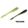 Силиконовая приманка Crazy Fish Tipsy 1.2" 69-30-16/20-5 чеснок цв. watermelon (арбуз)/ цв. kiwi (киви)