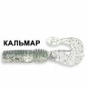 Силиконовая приманка Crazy Fish Powertail 4-7-7-6 кальмар цв. ghost (призрак)