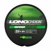 KORDA Леска Long Chuck Tapered Mainline Green 0.33-0.47мм 300м 15-30lb