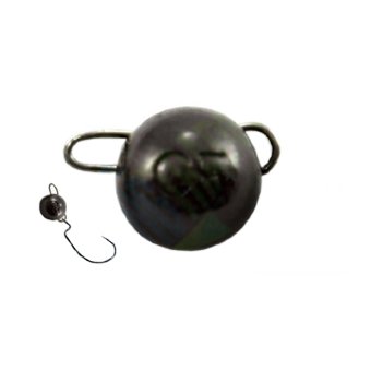 Вольфрамовая шарнирная головка Crazy Fish 4г цвет чёрный (3 шт)