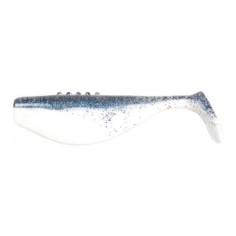 Риппер Dragon Fatty Pro 3,5"/8,5cm 10 шт. WHITE/CLEAR  blue glitter