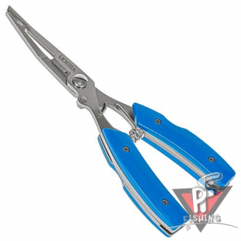 Плоскогубцы рыболовные Multifunction Plier #102, 16см./123гр., ручка синяя