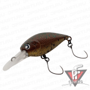 Воблер Lucky Craft x RC Deep Cra-Pea LC Max 37F, 4.4 г, #08 Kuro Manju