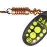 Блесна вращающаяся D.A.M. Effzett Standart Spinner 10гр - Black Yellow   