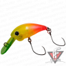 Воблер Mukai PogoCra 30 DR-F, 2 г, #Ab 301 Reggae Punch