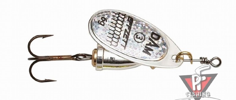 Блесна вращающаяся DAM Effzett Executor 4гр №2 - Reflex Silver