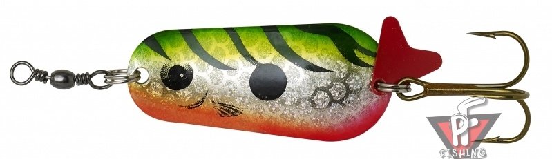 Блесна DAM Effzett Standart UV Active 6гр - Fire Tiger UV