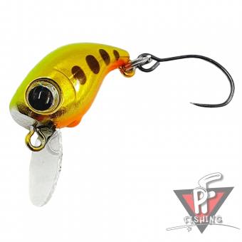 Воблер Waterland soniCRA 205SS, 1.3 г, #Chart Gold Yamame II