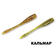 Силиконовая приманка Crazy Fish Tipsy 1.2" 69-30-1/9-6 кальмар цв. olive (оливка)/ цв. caramel (карамель)