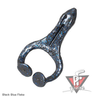 резина ZMAN "Hard Leg Frogz " 4" Black Blue (3 шт.)