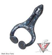 резина ZMAN "Hard Leg Frogz " 4" Black Blue (3 шт.)