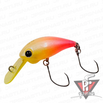 Воблер Mukai PogoCra 30 DR-F, 2 г, #Ab 302 Mango Glow