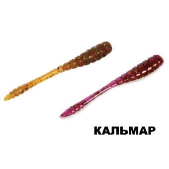 Силиконовая приманка Crazy Fish Tipsy 1.2" 69-30-12/32-6 кальмар цв. ultraviolet (ультрафиолет)/ цв. dark beer (темное пиво)