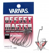 Крючки офсетные Varivas Offset Master Heavy Class, #1/0