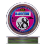 Шнур плетеный Duel Hardcore PE X8 #4 0,342мм 300м (5color)