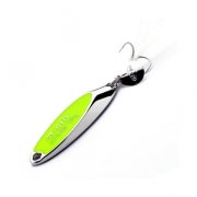 Блесна GT-BIO Super Bevel 10гр, серебро+жёлтый  GT-32T