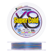 Шнур плетеный Duel Hardcore Super Cold X8 #1,5 0,21мм 300м (5Color)