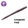 Силиконовая приманка Crazy Fish MF Classic Worm 2.8" 67-70-100-9-EF сладкий сыр цв. 100