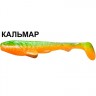 Силиконовая приманка Crazy Fish Tough 5" 28-125-5D-6 кальмар цв. orange-chart (оранж-шартрес)