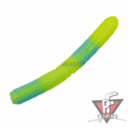 Силиконовые приманки Cool Place Buk, голубой/шартрез, сыр