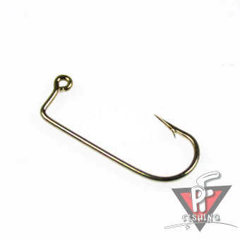 Джиг крючок Aberdin прямое жало, цвет BC, размер 6/0, упаковка 500 штук