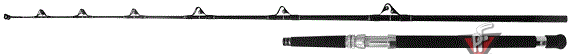 Спиннинг BLACK SEA TROLLING 5080R (2,10m, 2-частник, 50-80LB, с роликами )